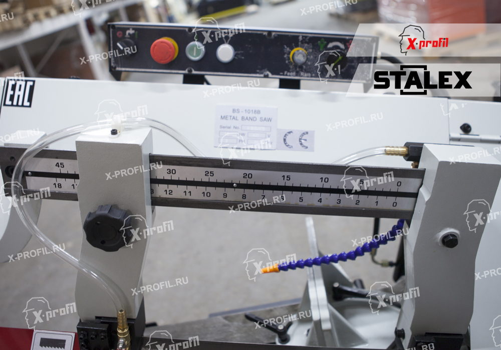 Изображение товара Ленточнопильный станок с гидроразгрузкой Stalex BS-1018B
