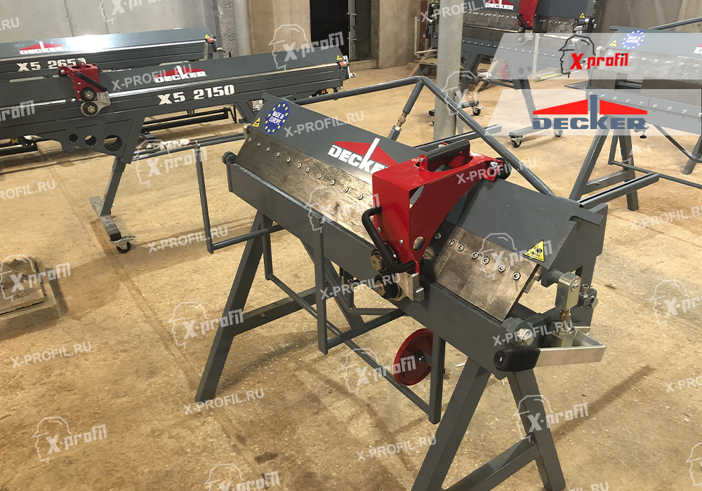 Сегментный листогиб Decker S 1500 фото товара